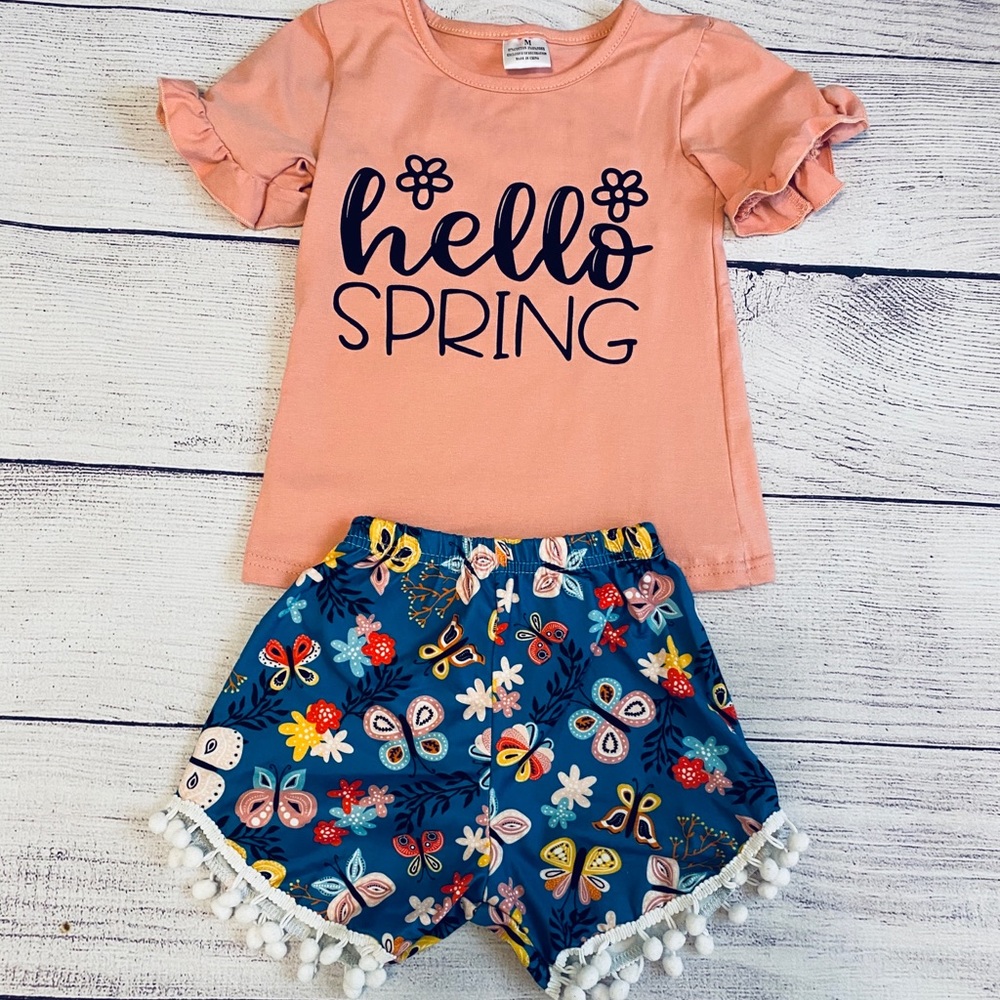 Sparkle in pink matching set